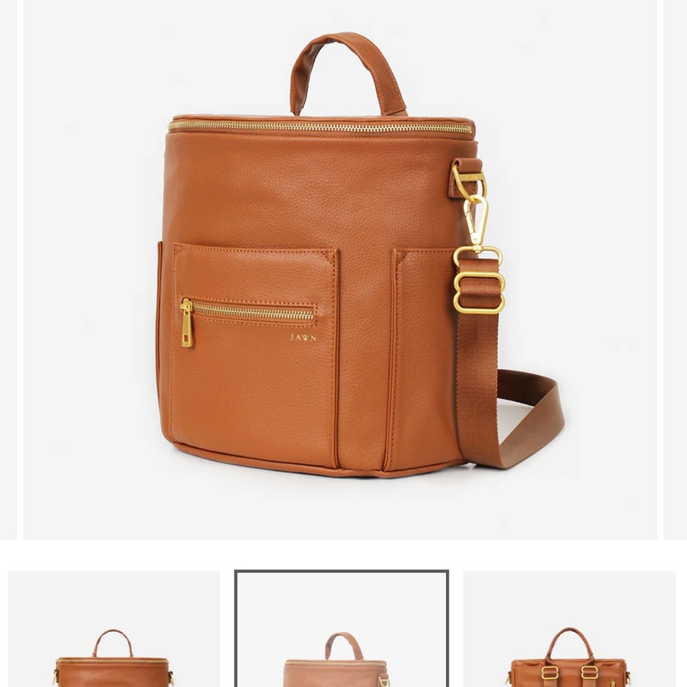 Fawn Design Tan Mini Backpack - Picture 2 of 6